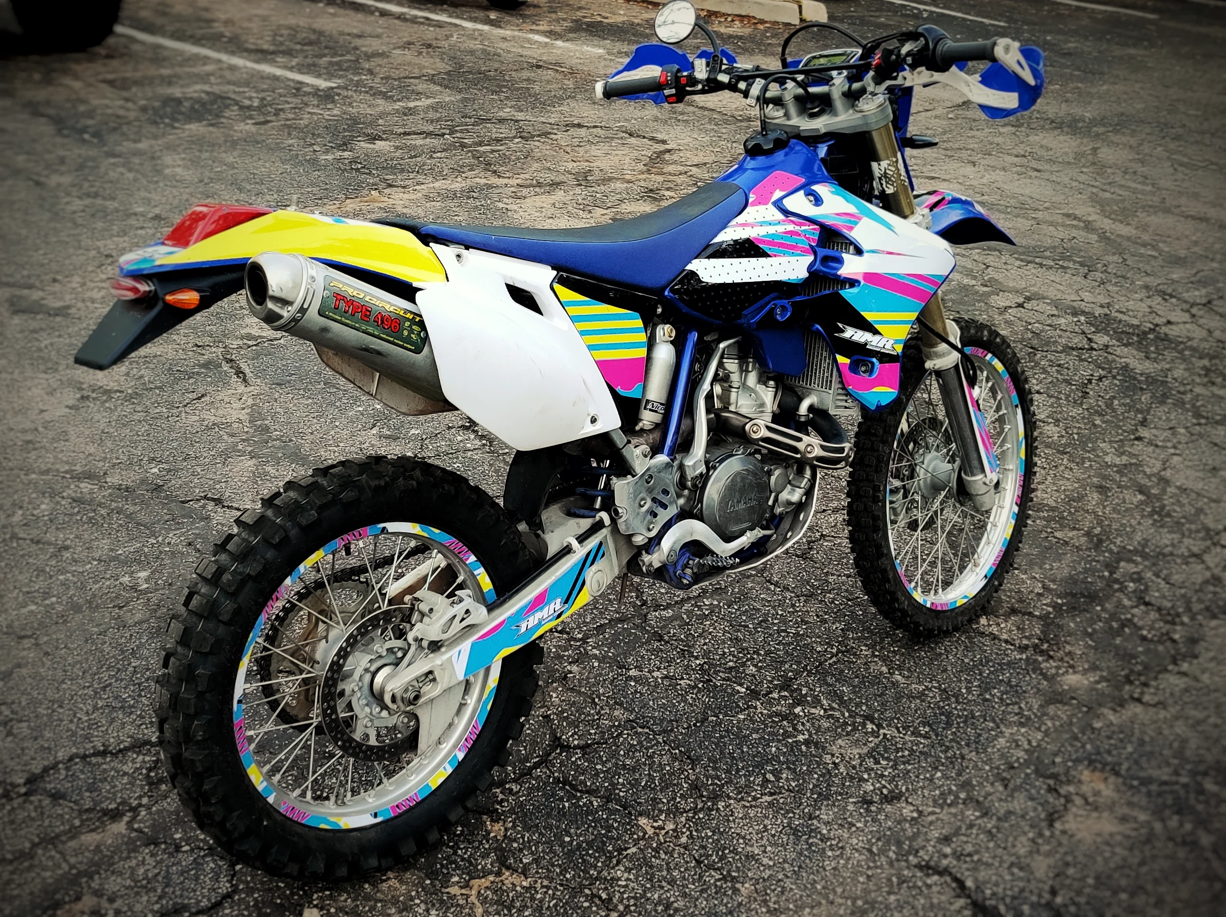Wrenching on the Yamaha WR450 - Siddarth Jay